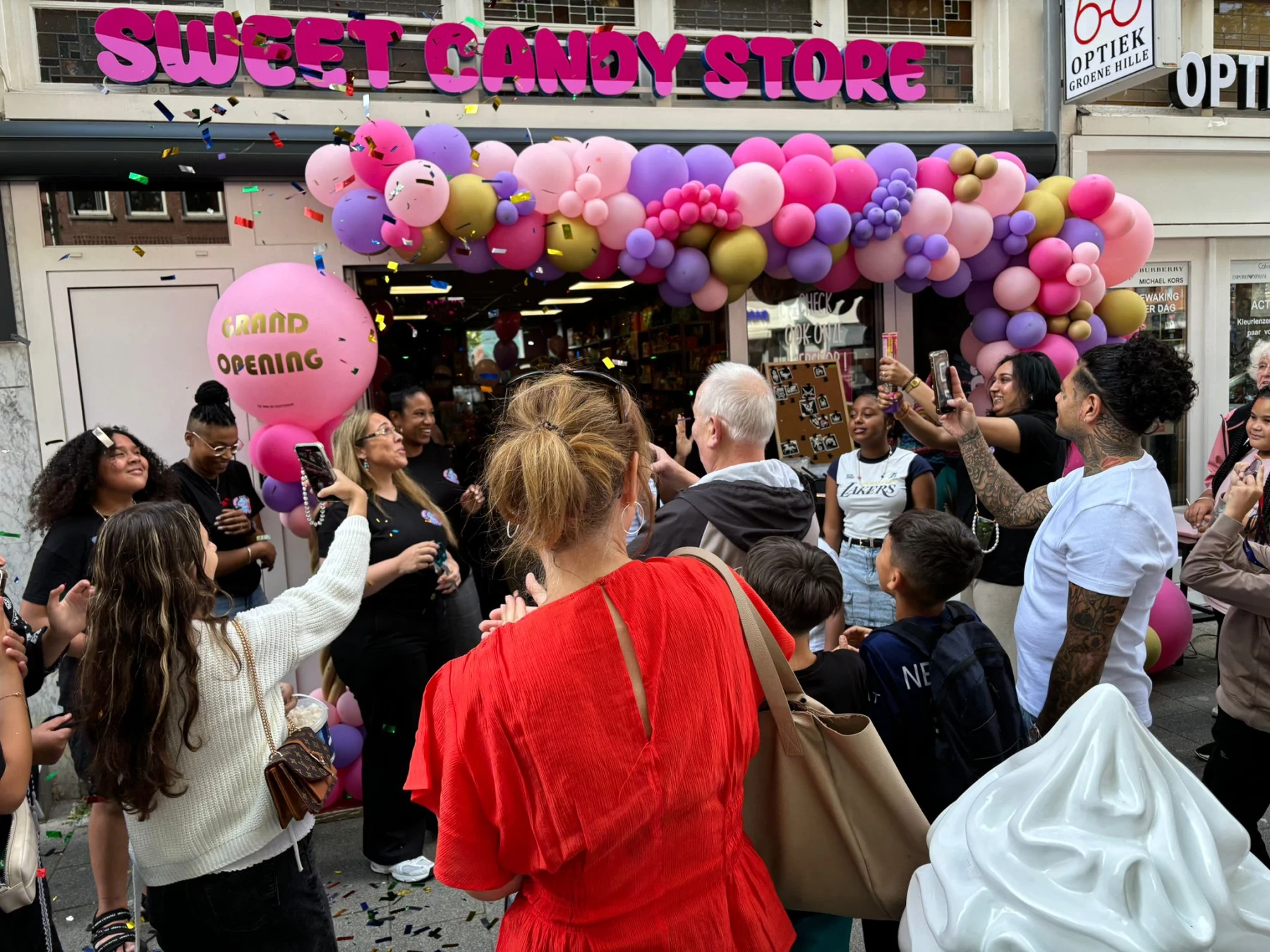 Onze gezellige openingsfeest