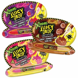 Bazooka Xtreme Juicy Drop Gummies 57 gr.