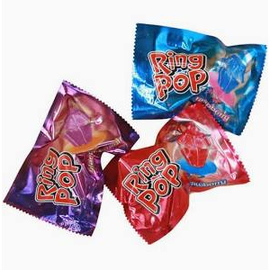 Bazooka Ring Pops 10 gr.