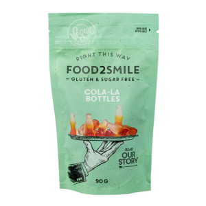 Food2Smile Cola-la bottles 90Gr.