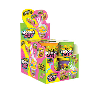 Johny Bee Poppin Candy Noodle Cup 55 gr.