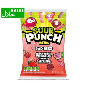 Sour Punch Rad Reds Bites 140 gr.