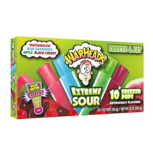 Warheads Freezer Pops Sour 10st