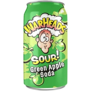 Warheads Sour Soda Green Apple