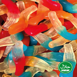 Schepsnoep – Gekleurde flesjes – Sweet Candy Store